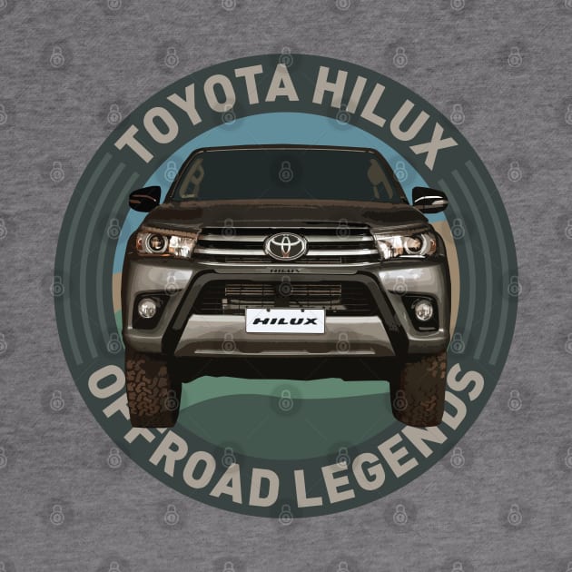 4x4 Offroad Legends: Toyota Hilux by OFFROAD-DESIGNS